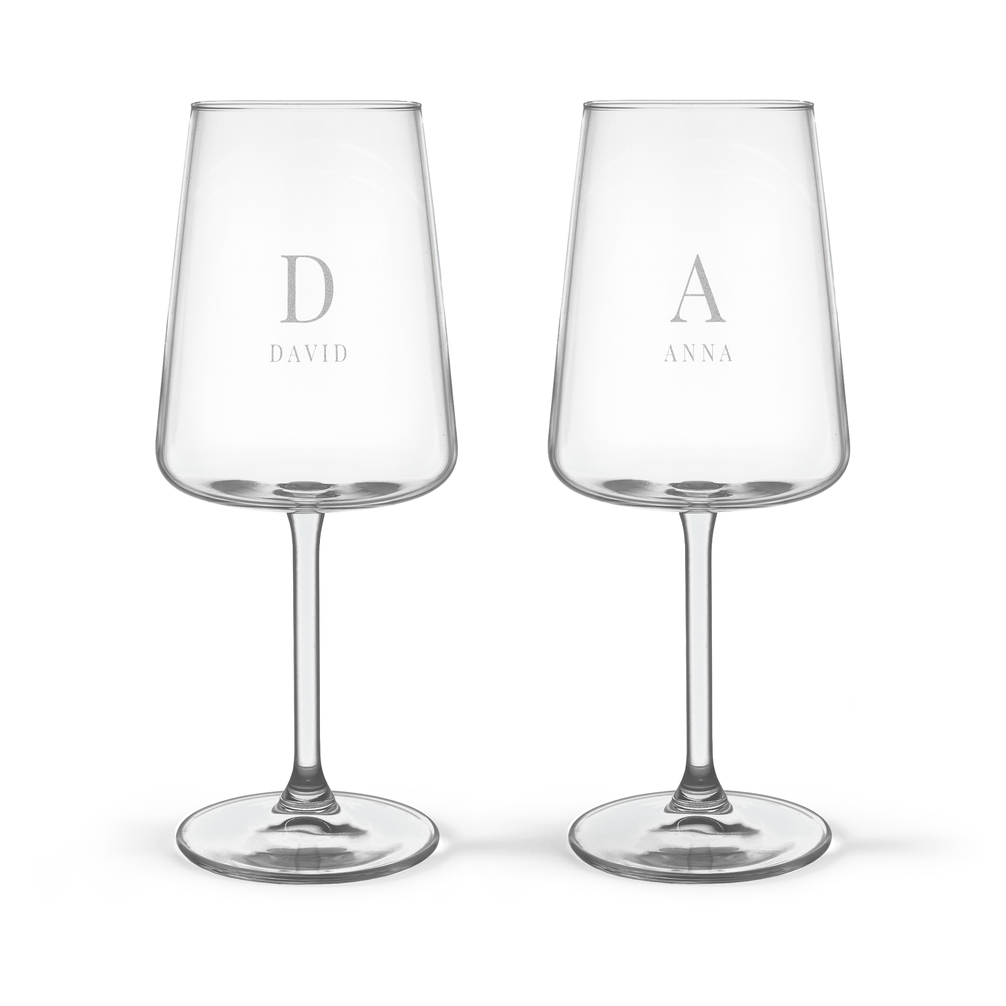 Calice da Vino Rosso Personalizzato