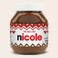 Personalisiertes nutella®-Glas Personalisiertes nutella®-Glas