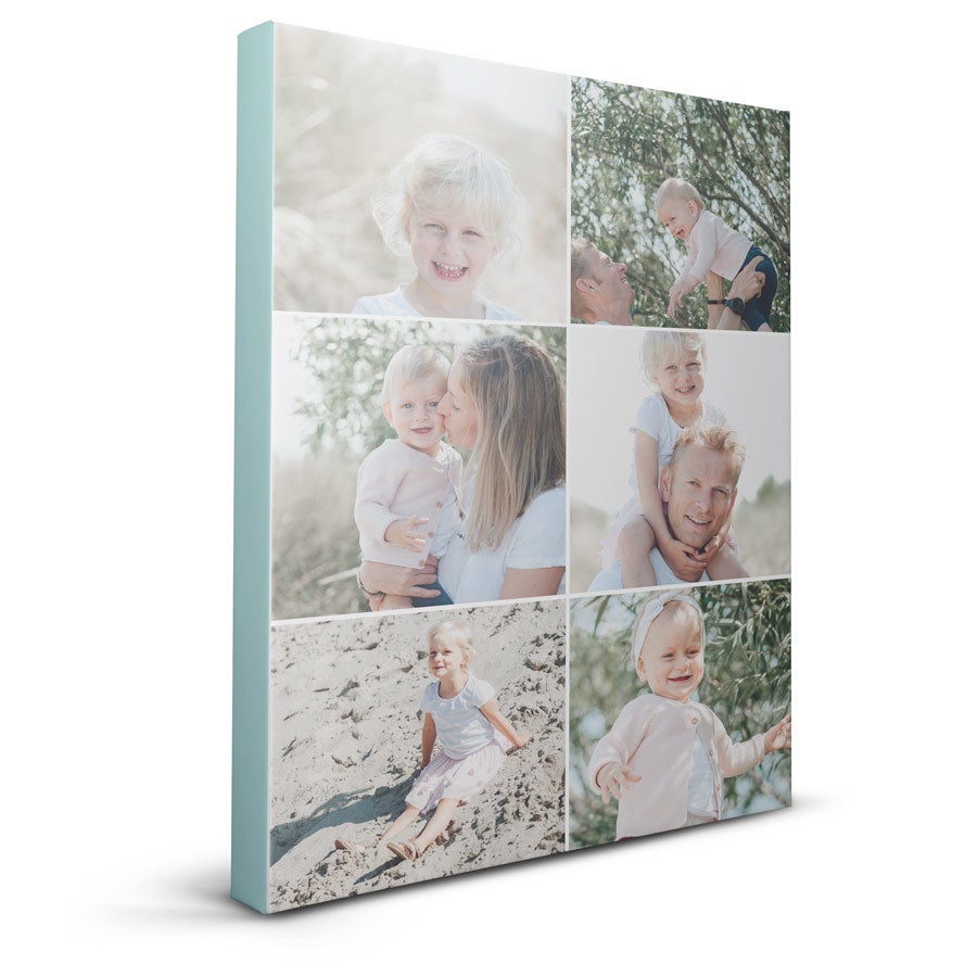 Personalised photo canvas