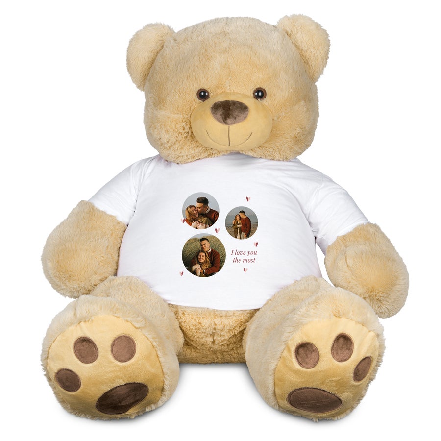Ours en peluche geant a personnaliser YourSurprise