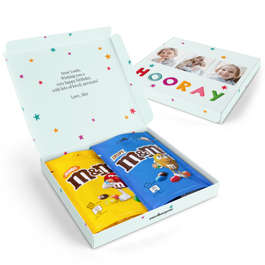 Personalised M&M's gift box YourSurrpise