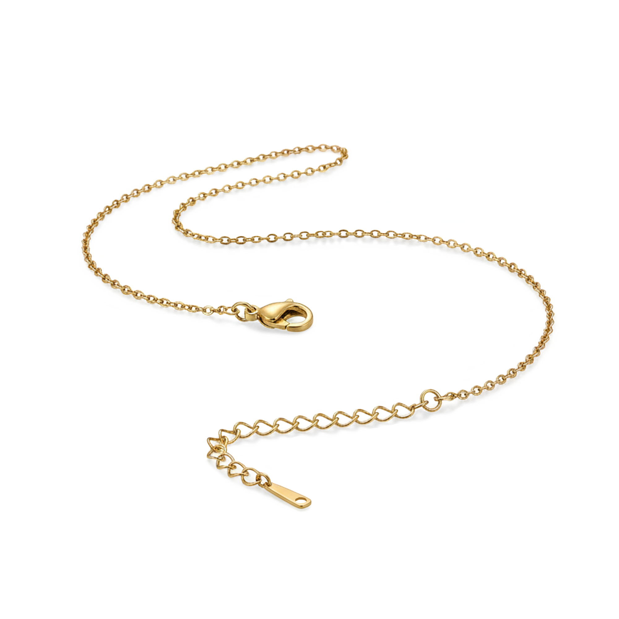 Collana con cuore spezzato inciso