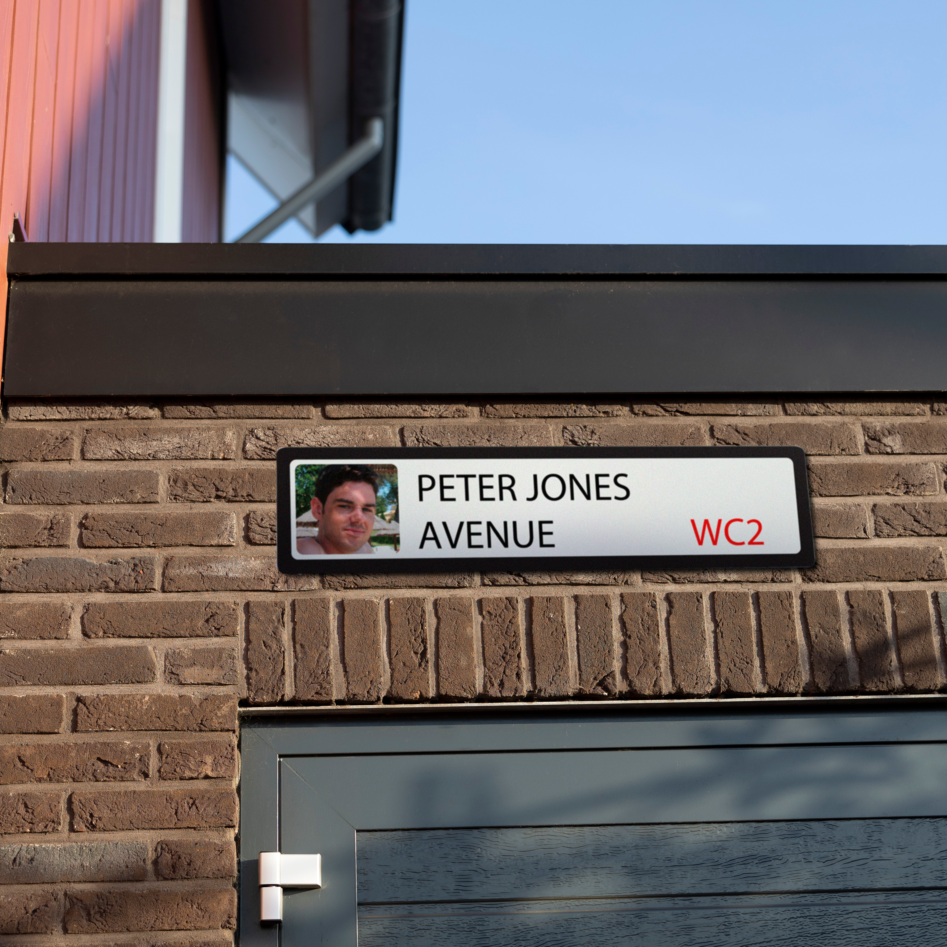 Personalised street sign