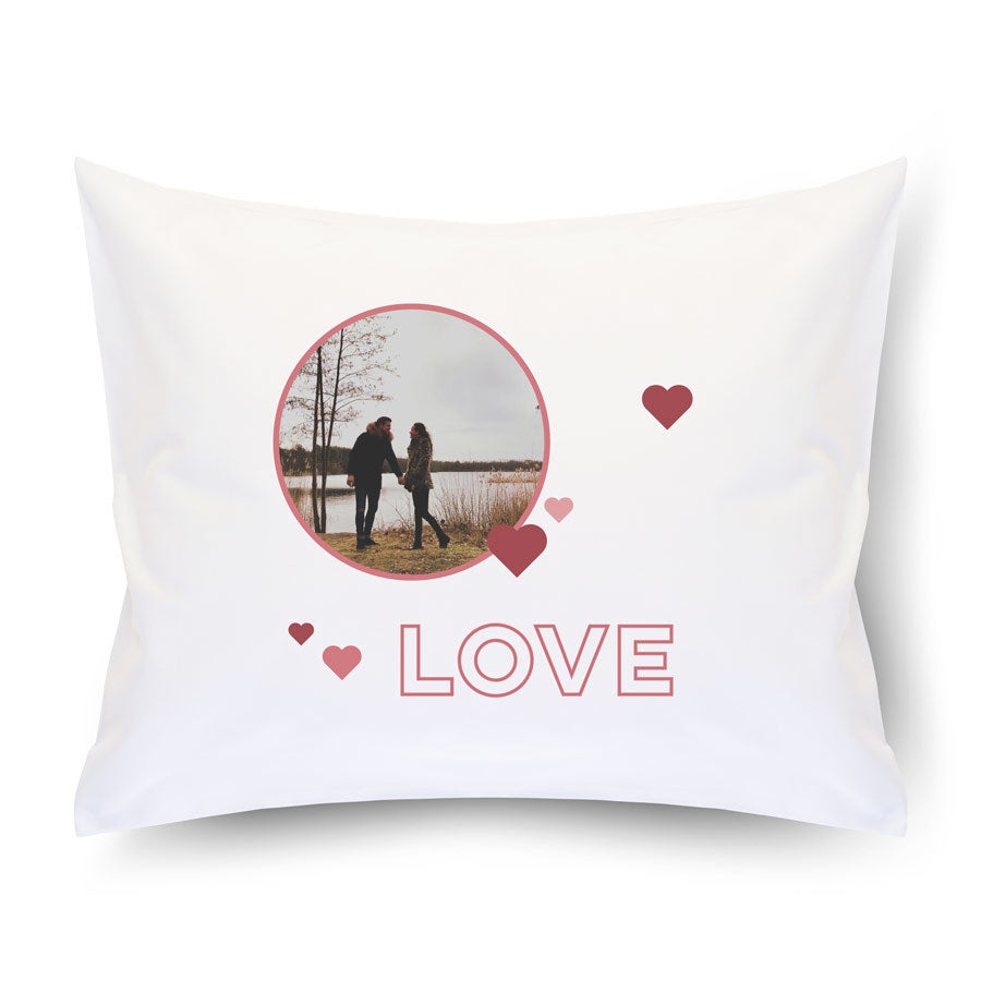 Coussin d'amour personnalisé