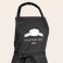 Personalizowany Fartuch grillowy - czarny Personalizowany Fartuch grillowy - czarny