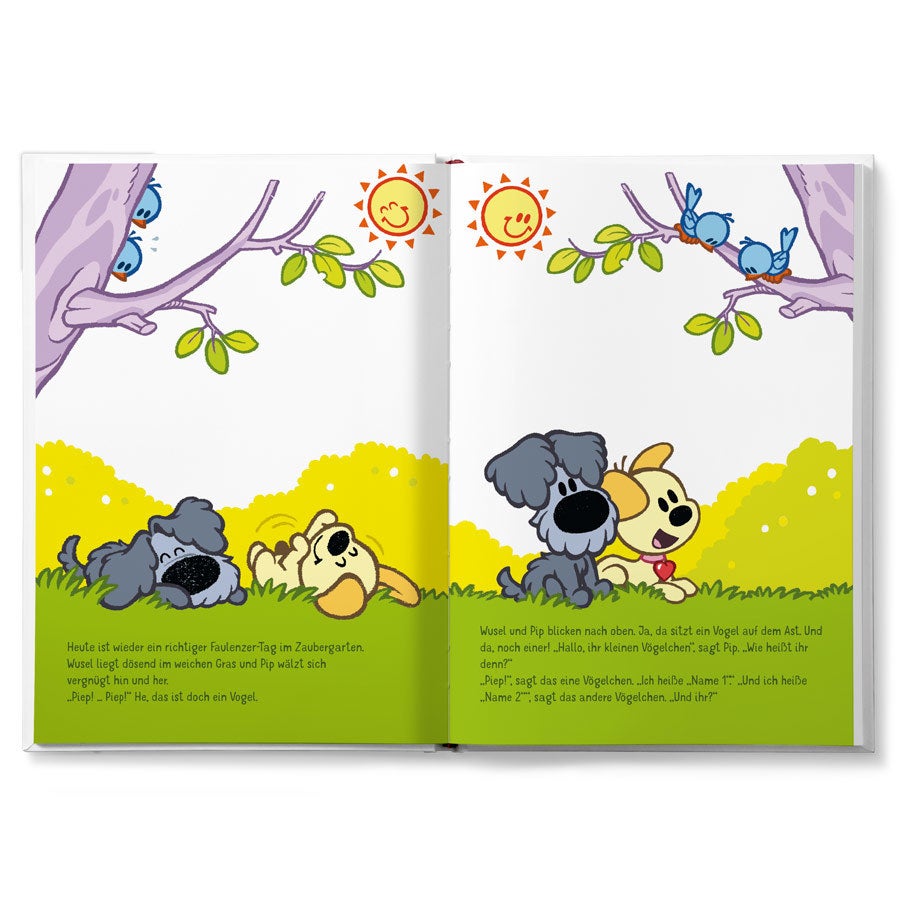 Kinderbuch  Wusel & Pip personalisieren