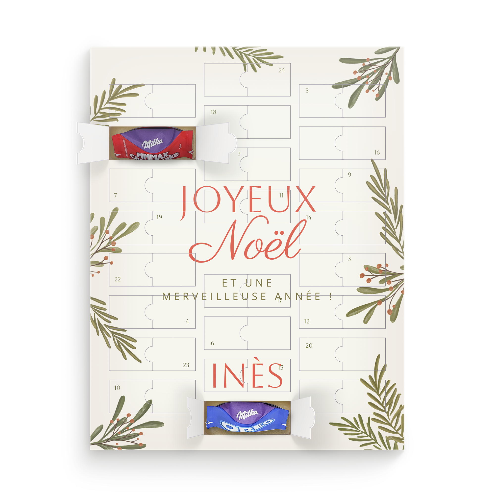 Calendrier de l'avent Milka 2026