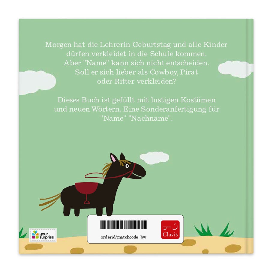 Personalisiertes Kinderbuch - Cowboy