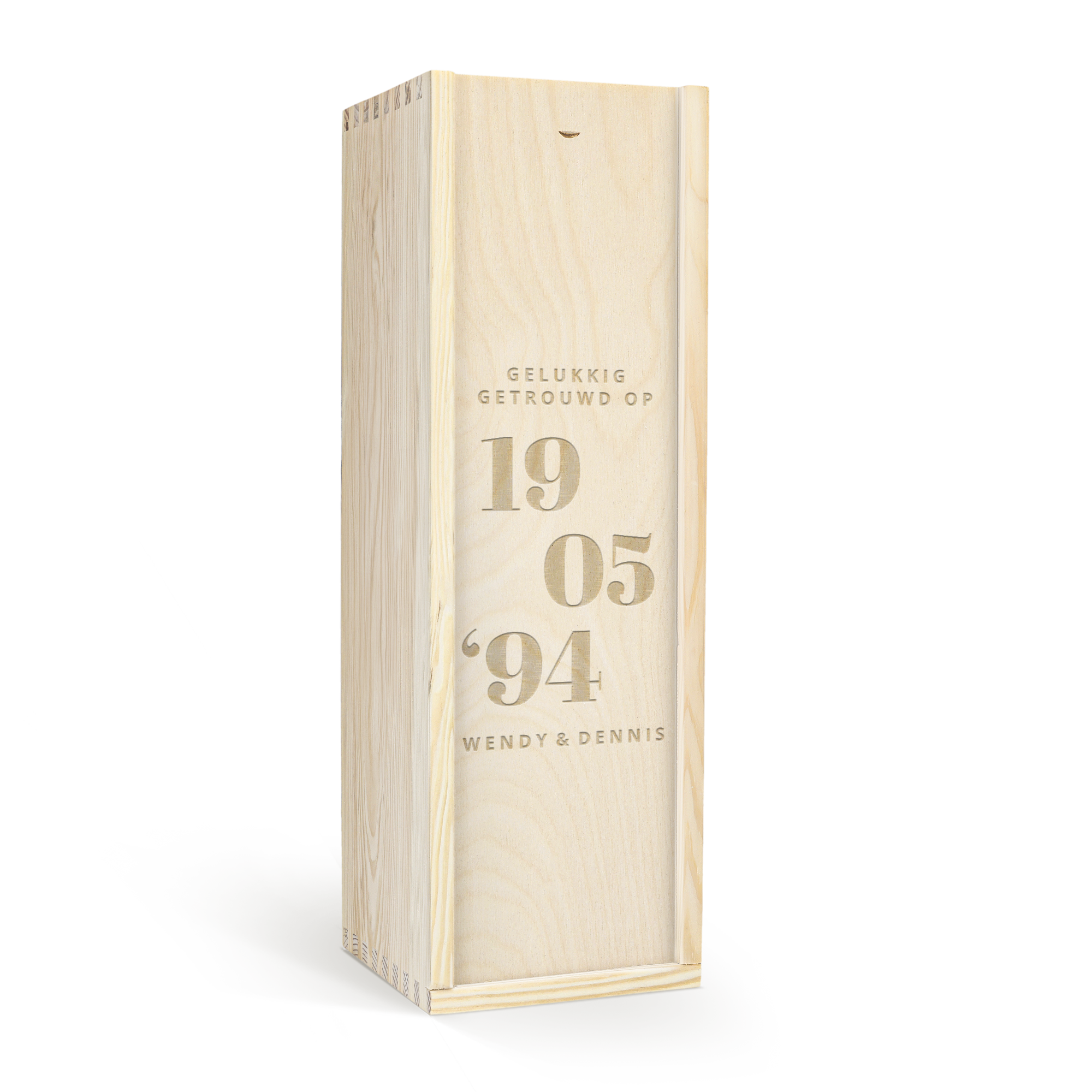 Amaretto Disaronno likeur in kist personaliseren