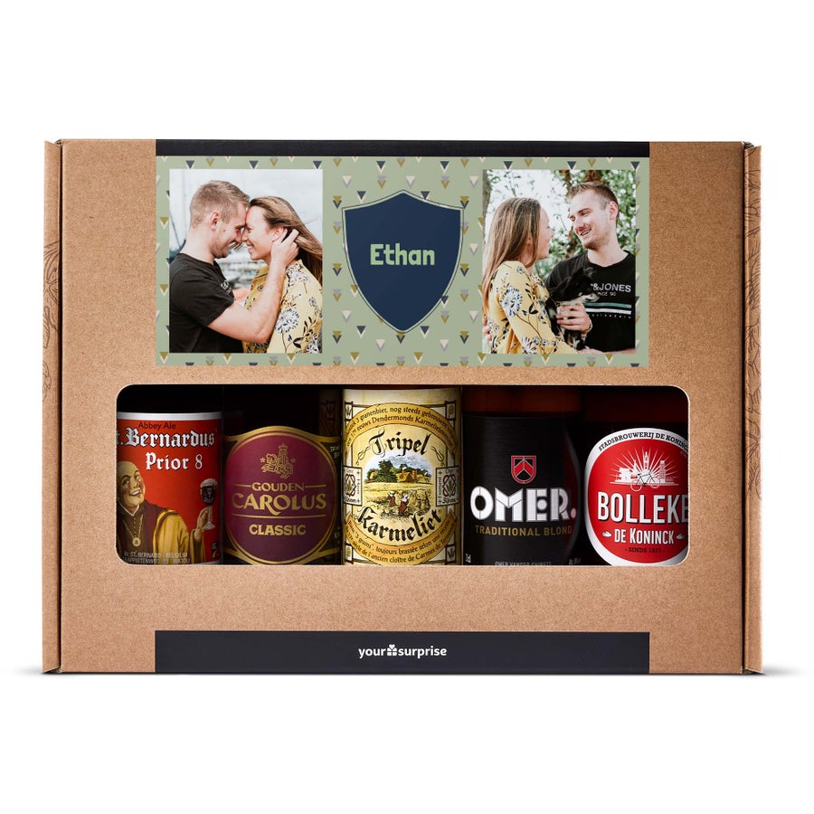 Personalised Beer Gift Set - Birthday