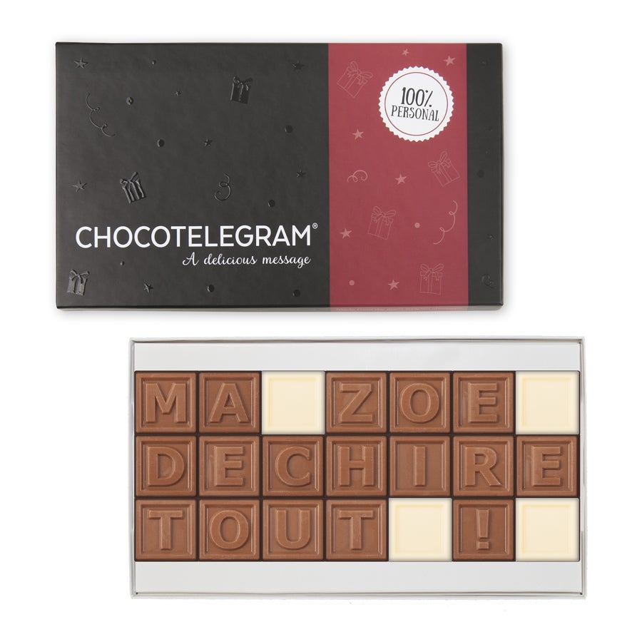 Messages en chocolat - Chocotelegram Messages en chocolat - Chocotelegram