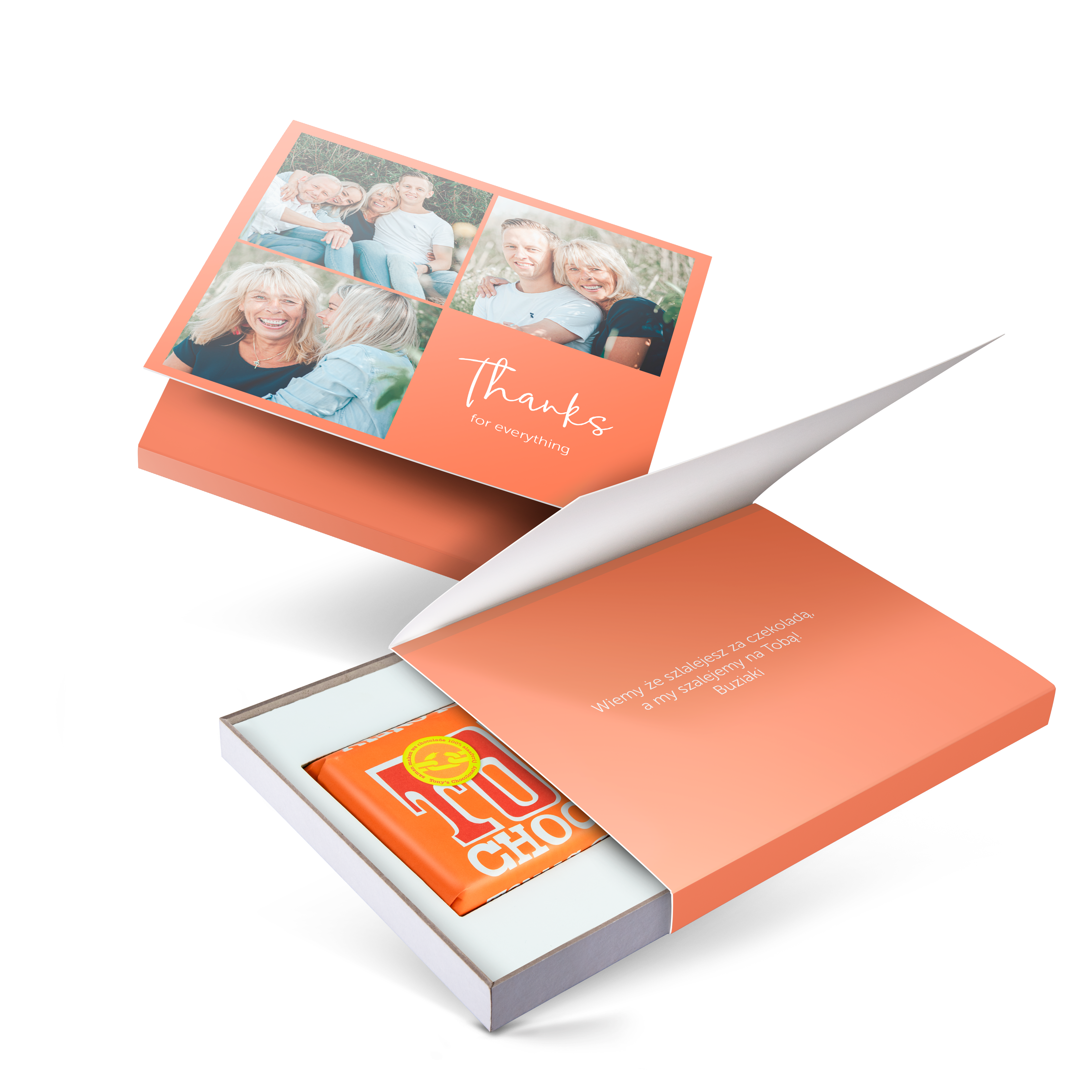 Czekolada Tony's Chocolonely  - Po prostu! - 2 tabliczki