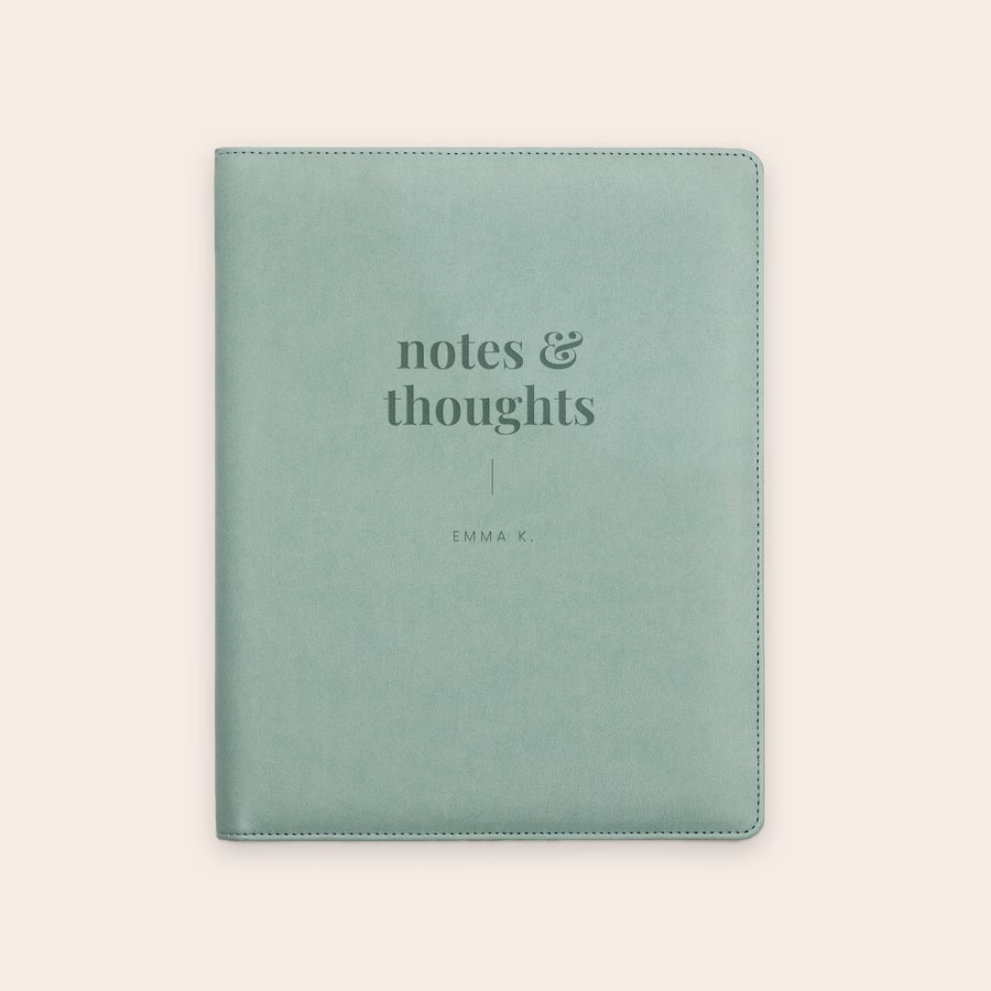 Suport personalizat pentru blocnotes din piele Suport personalizat pentru blocnotes din piele