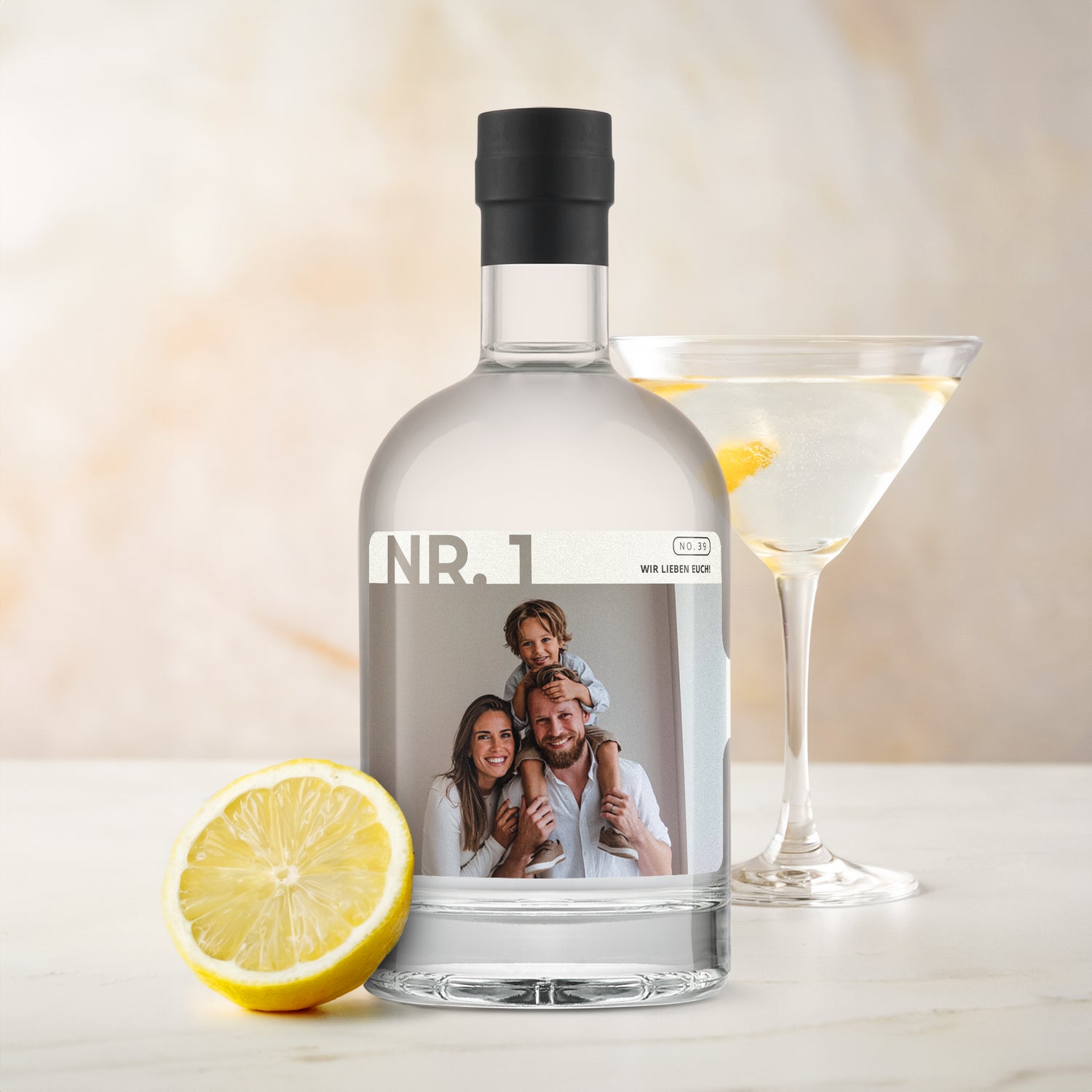 Vodka personalisieren - mit Etikett- YourSurprise Eigenmarke