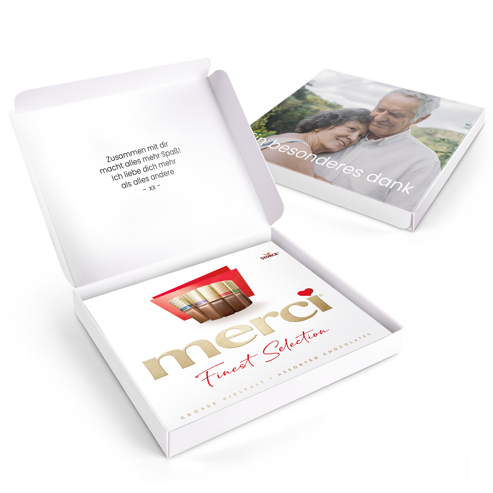 Merci Schokolade Personalisieren- 250 Gramm