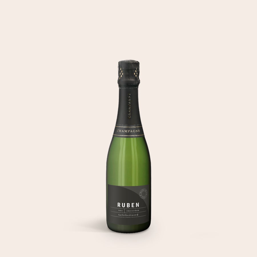 Champagne René Schloesser personaliseren (375ml) Champagne René Schloesser personaliseren (375ml)