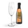 Botella de Prosecco mini con copa personalizada - Rosanti - Vino Frizzante 