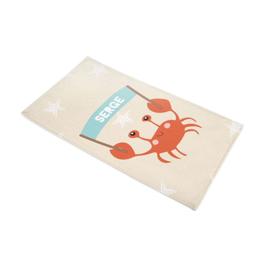 Serviette de bain personnalisée