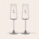 Champagneglas graveren Champagneglas graveren
