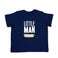 Camisa de bebé personalizada - manga curta - Marinha - 50/56