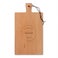 Wooden serving platter - Beech wood - Rectangular - Portrait (M)