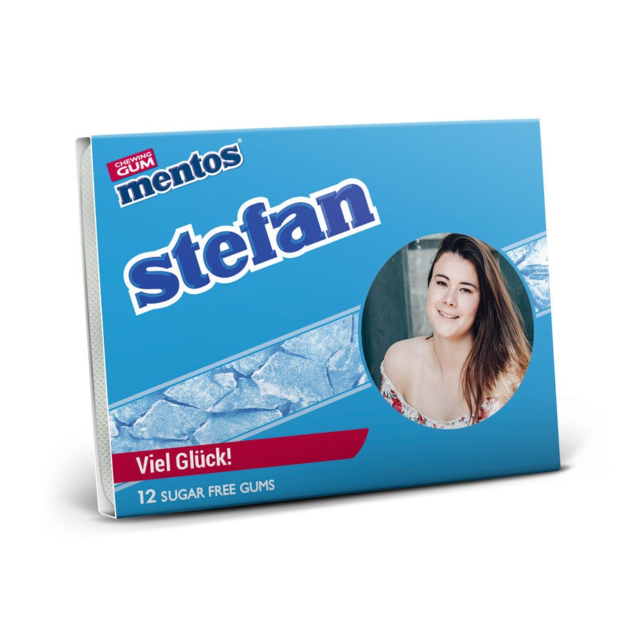 Mentos Kaugummi personalisieren