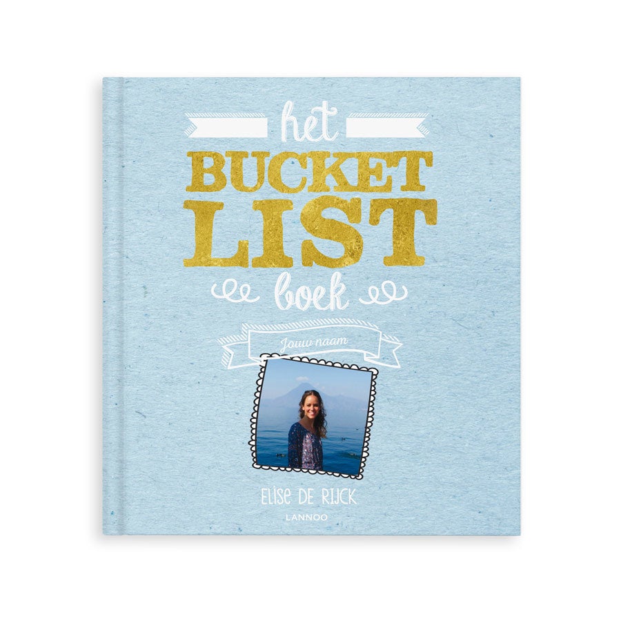 Het Bucketlistboek voor op reis