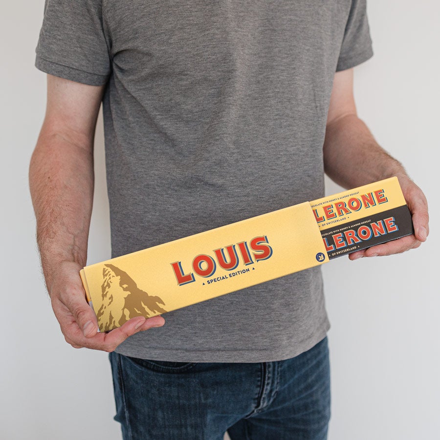Personalised XL Toblerone Selection chocolate bar - Business