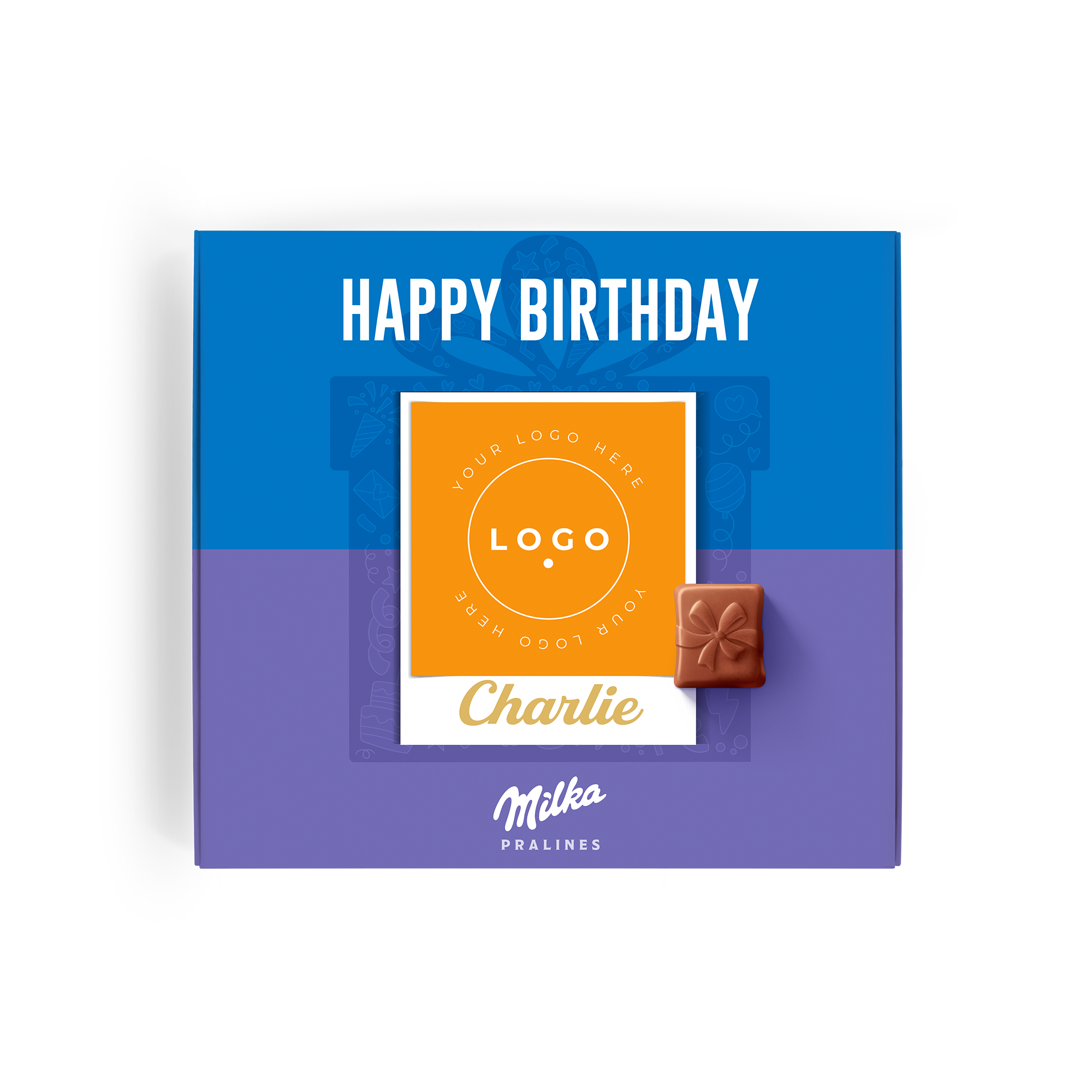 Pralinés de Milka Cumpleaños