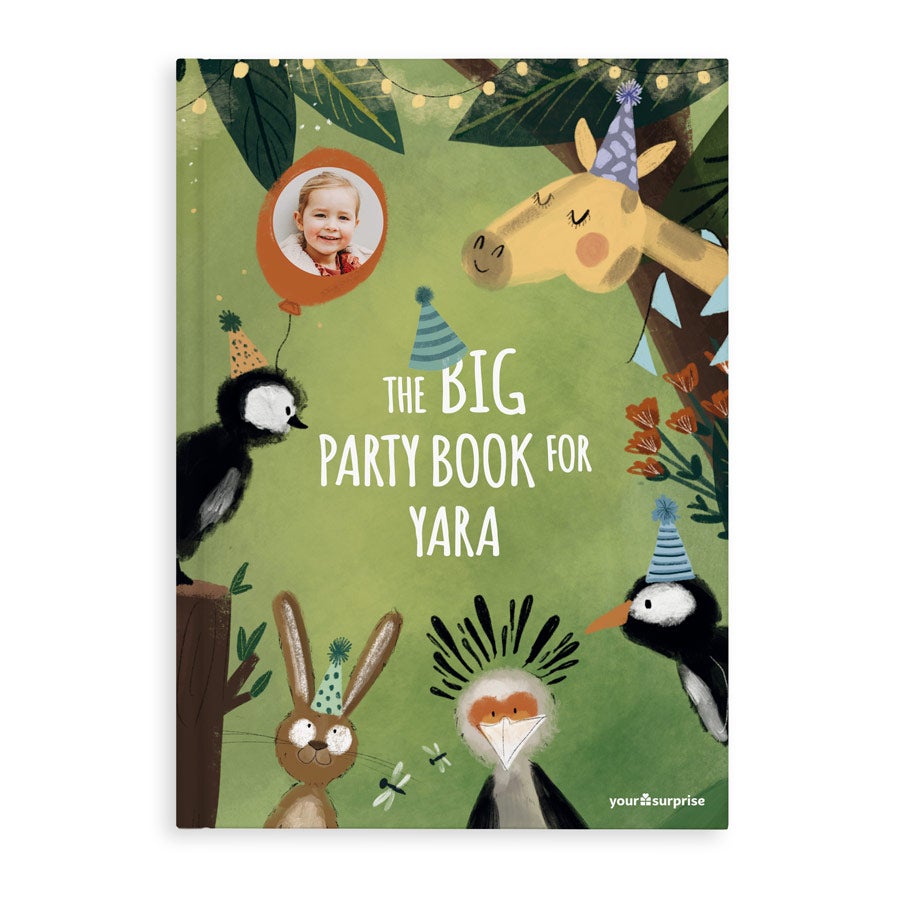 Personalised book - The Big Party Book Personalised book - The Big Party Book
