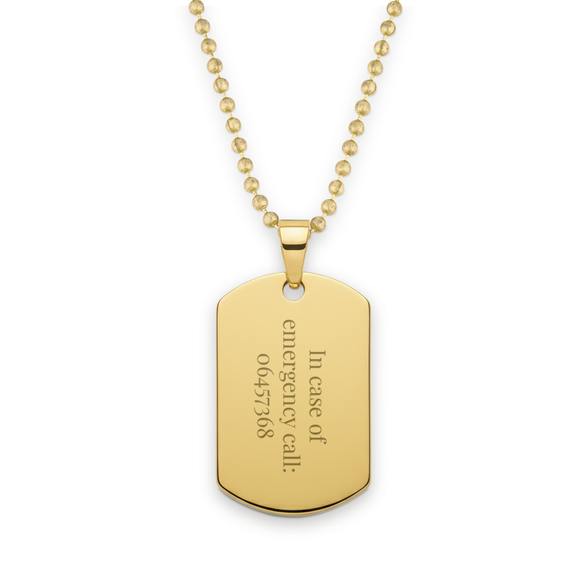 Dog Tag mit Gravur