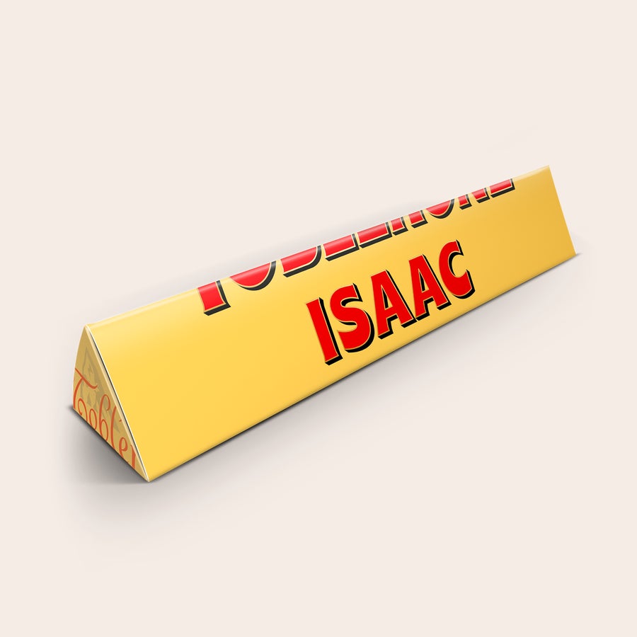 Toblerone med navn Toblerone med navn
