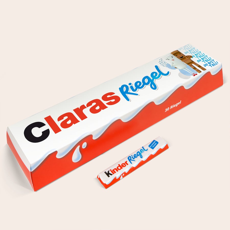 Personalisierte XXL-kinder Riegel Personalisierte XXL-kinder Riegel