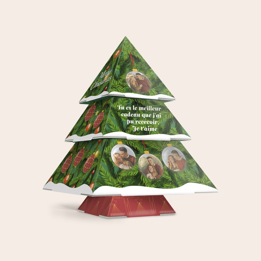 Sapin de Noël en papier personnalisé- DIY Sapin de Noël en papier personnalisé- DIY