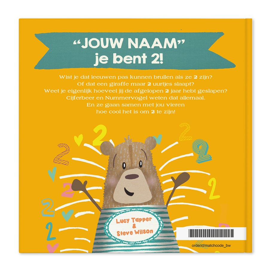 Gepersonaliseerd boek kind 2 jaar