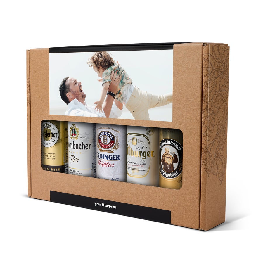 Set cadou de bere personalizat - Ziua Tatălui