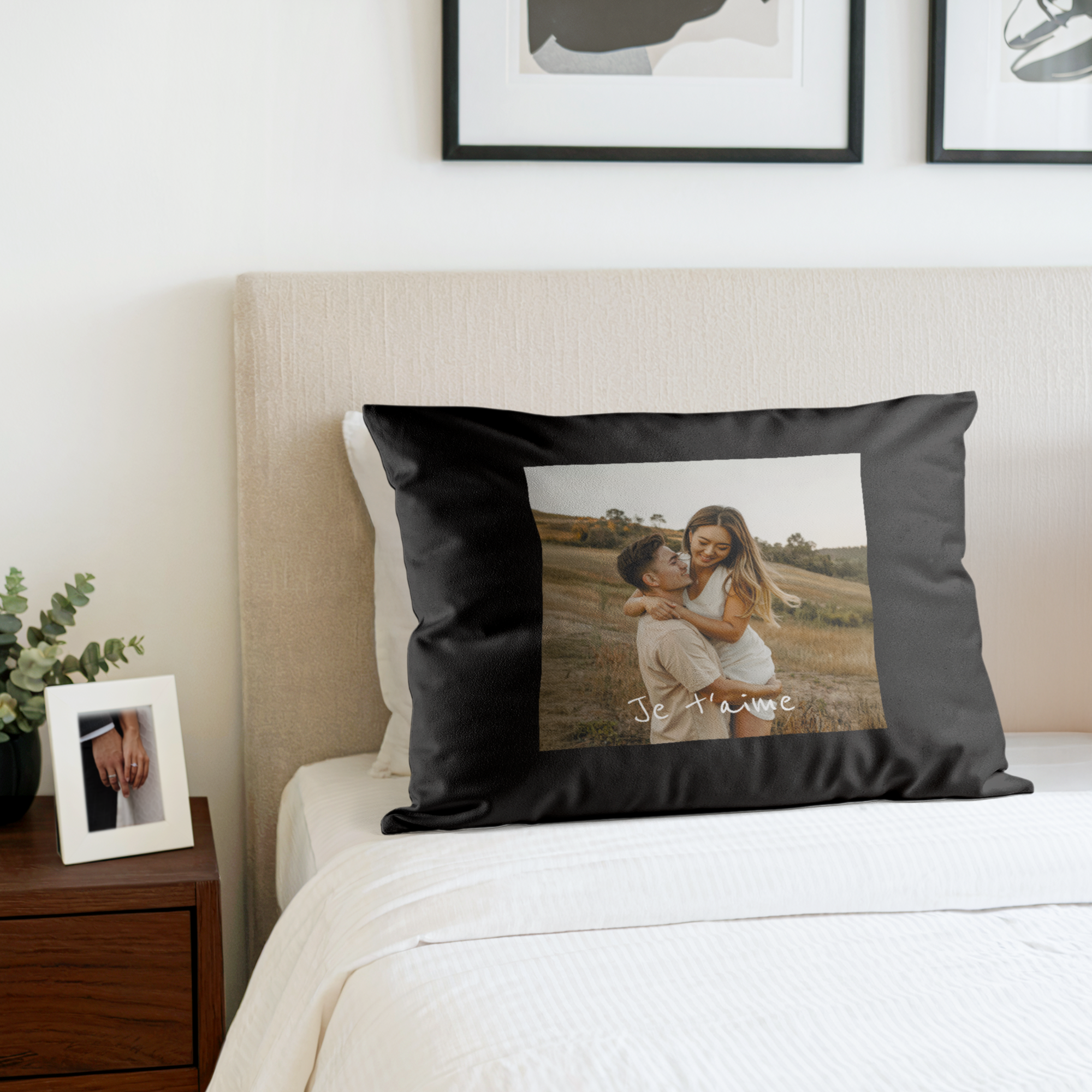 Coussin personnalisé photo