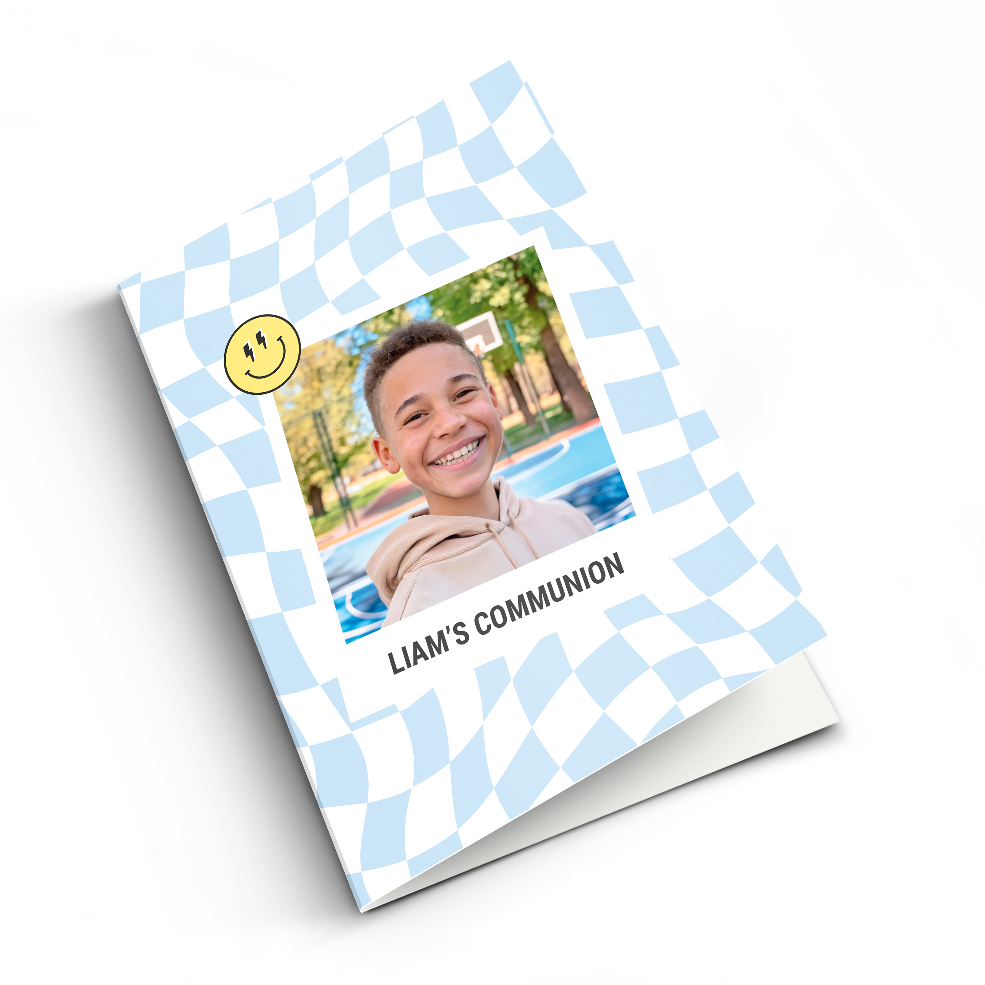 Biglietto Comunione Personalizzato - M - Verticale