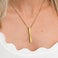 Bar necklace with name Bar necklace with name