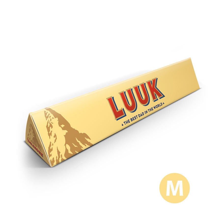 Toblerone chocoladereep - Vaderdag Toblerone chocoladereep - Vaderdag
