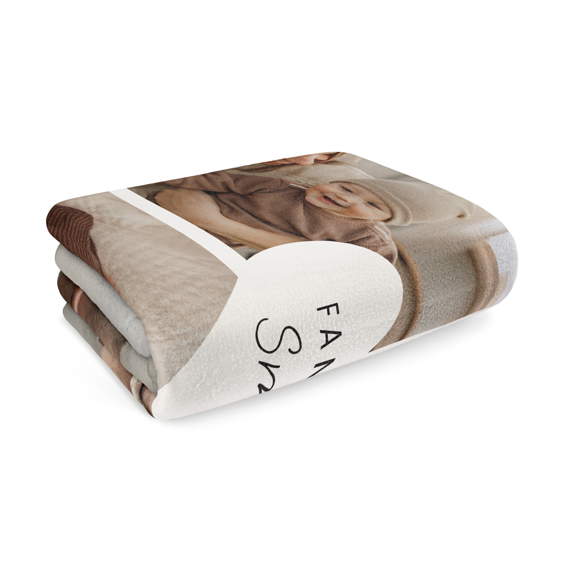 Coperta in pile con foto