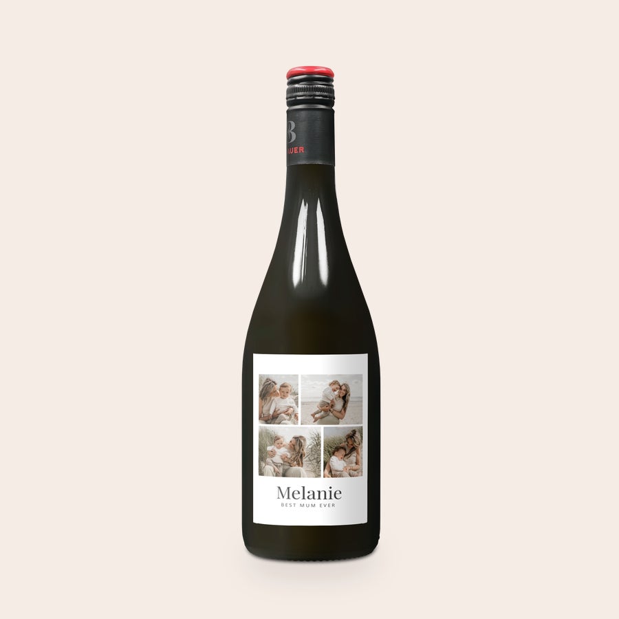 Vinho com etiqueta personalizada - Emil Bauer Spätburgunder - impresso  Vinho com etiqueta personalizada - Emil Bauer Spätburgunder - impresso
