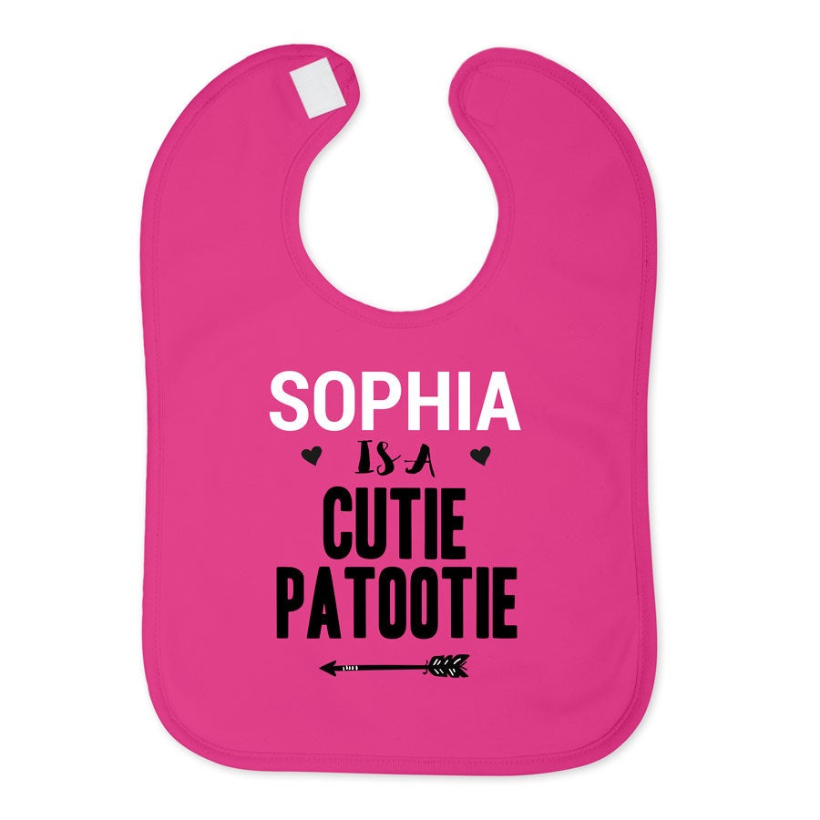 Baby bib - Fuchsia