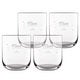 Luxurious personalised water glass (4 pieces)