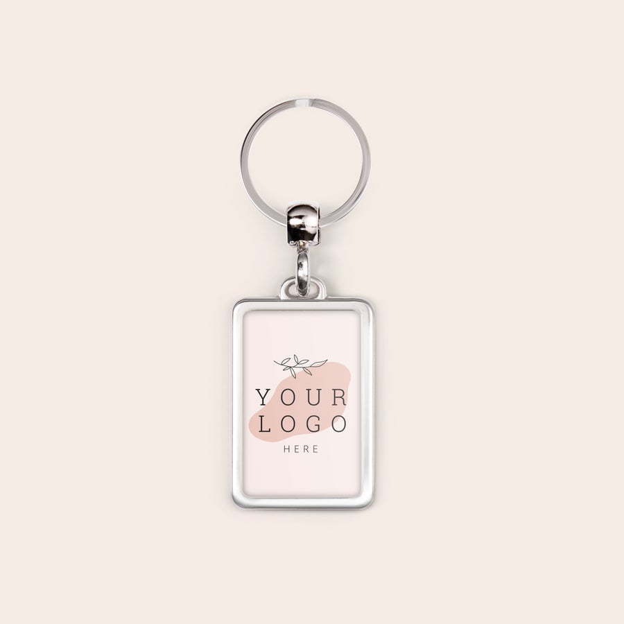Personalised key ring - Mother's Day - Rectangular - Stainless steel Personalised key ring - Mother's Day - Rectangular - Stainless steel