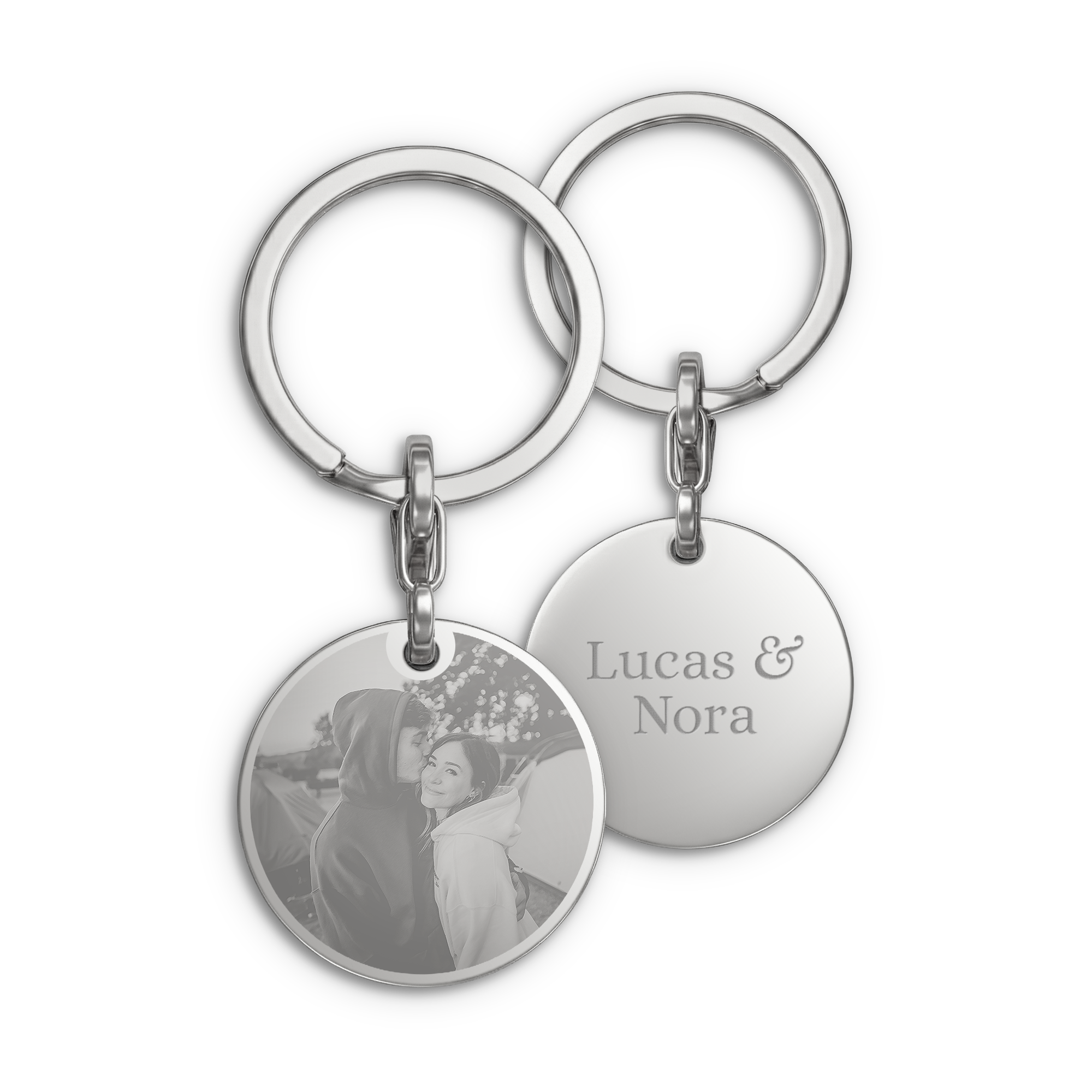 Kaiverrettu avaimenperä - Valokuva