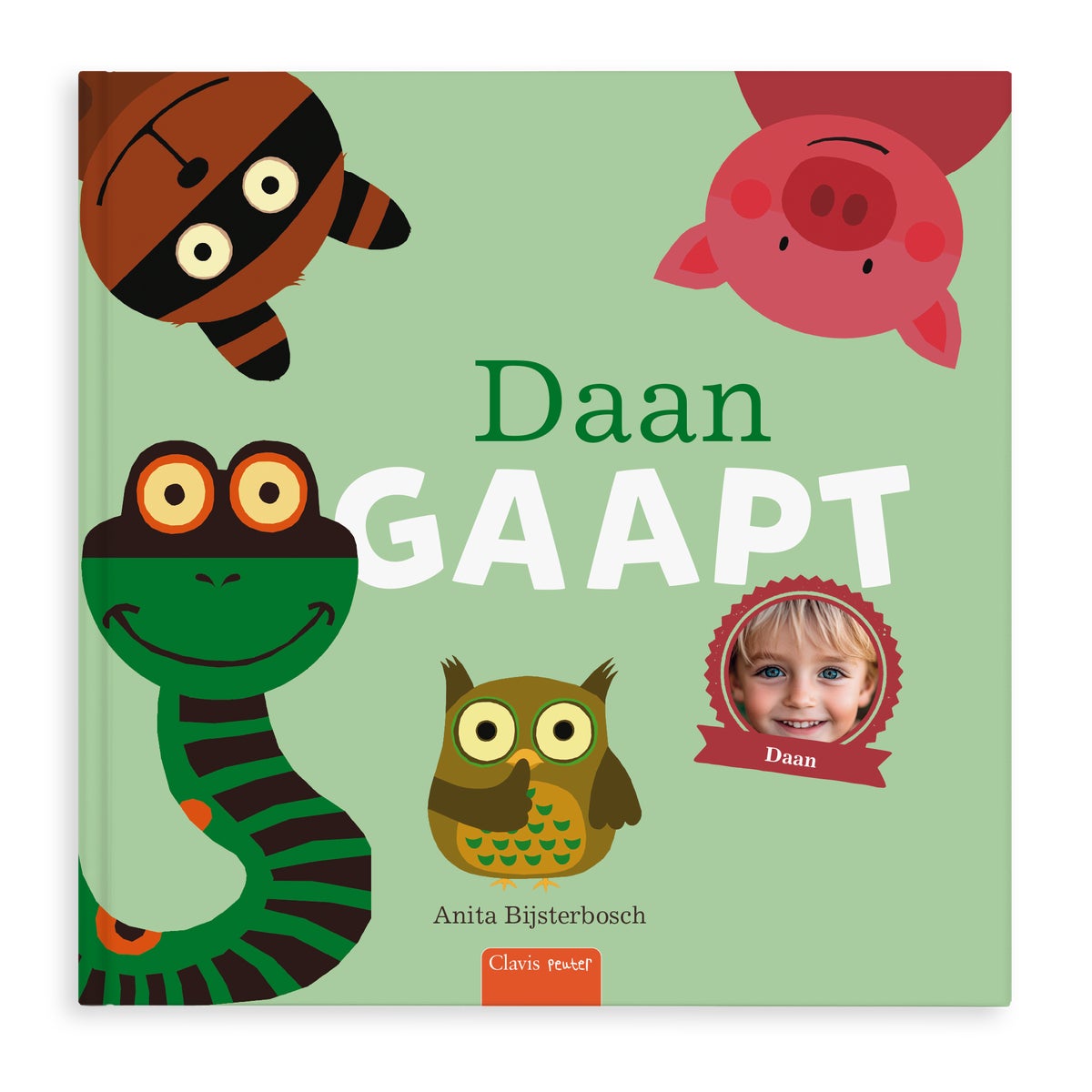 Boek "Iedereen gaapt - XXL " personaliseren
