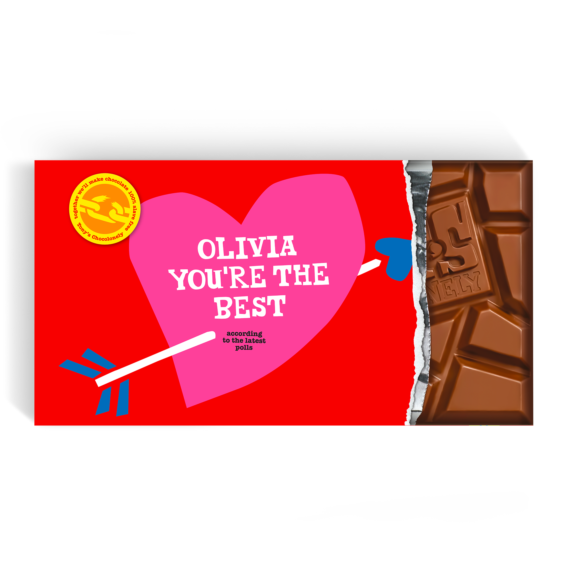 Barra de chocolate XL Tony's Chocolonely (5 barras de chocolate)