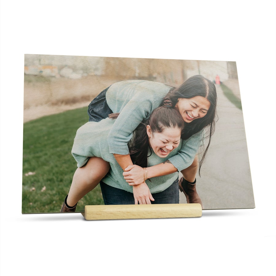 Personalised wooden card Personalised wooden card