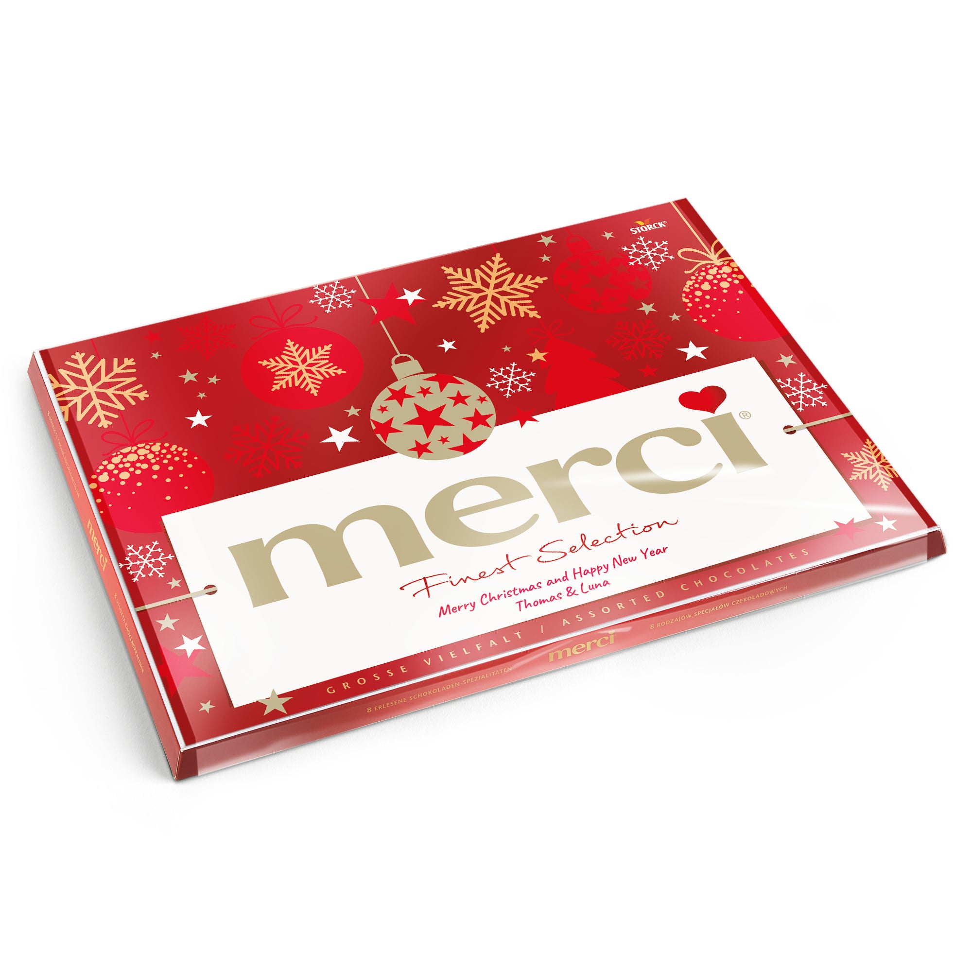 merci Finest Selection met gepersonaliseerde cover - 675 gram merci Finest Selection met gepersonaliseerde cover - 675 gram